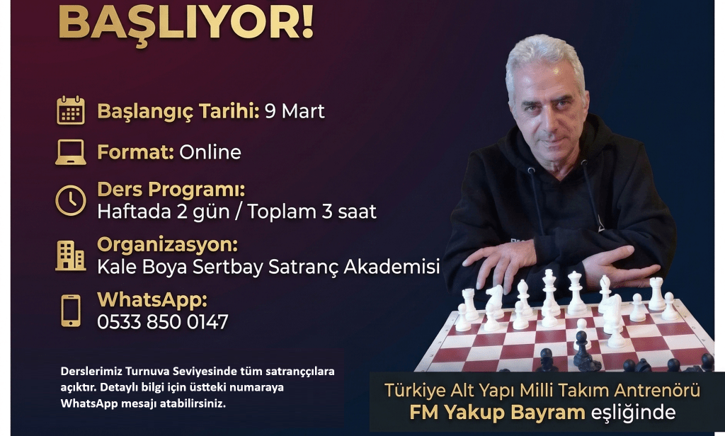 Satrançta Ustalığa Adım&nbsp;Atın!